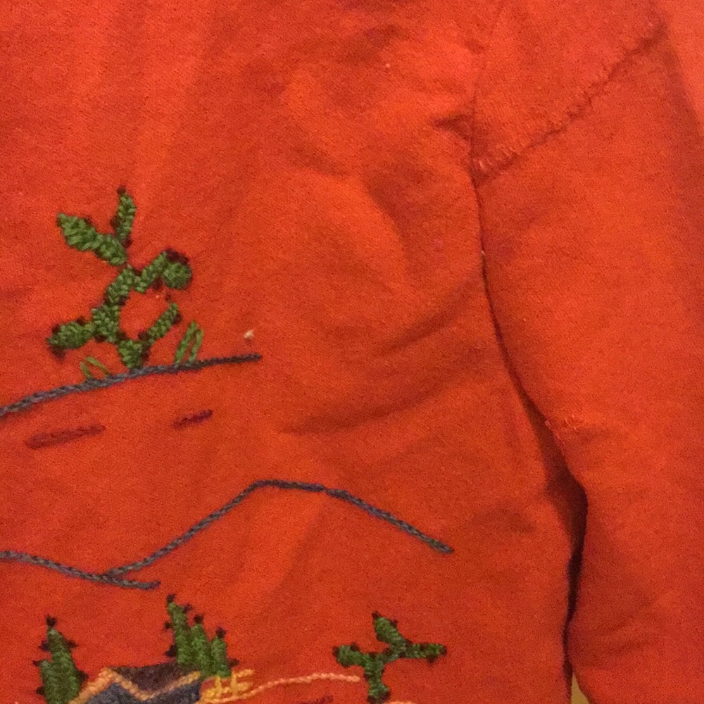 Antique vintage 1940s Mexican souvenir jacket - Picture 8 of 12